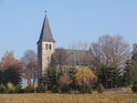 Kostel św. Antoniego v obci Lasówka na levém břehu Divoké Orlice.